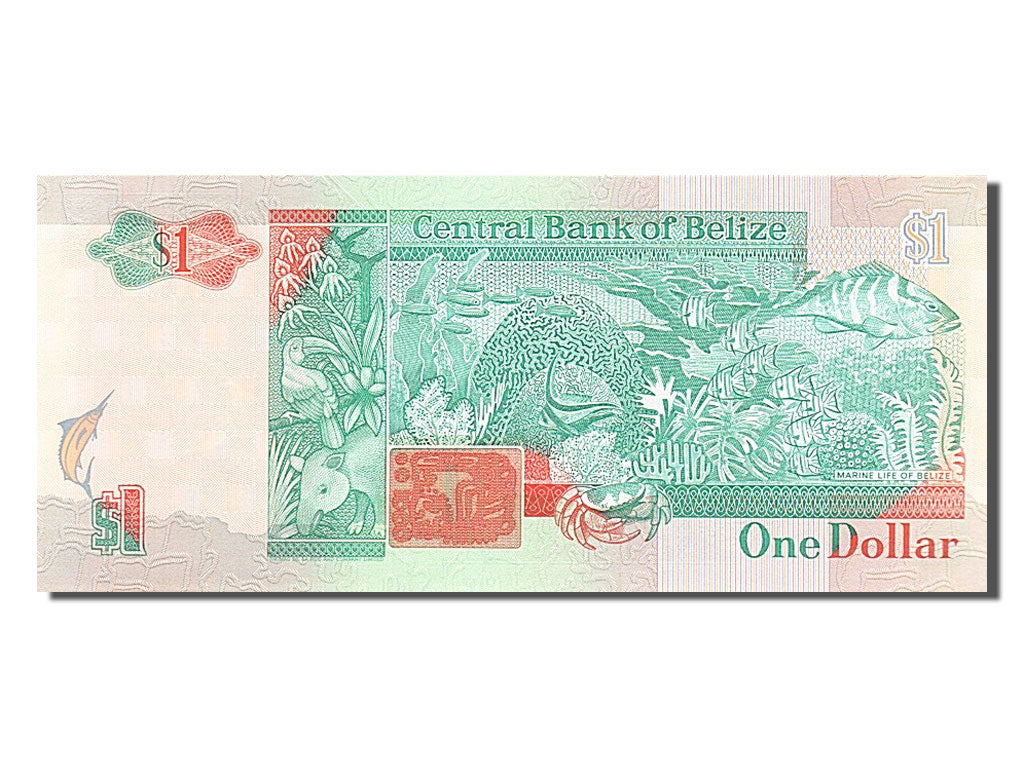 Banknote, Belize, 1 Dollar, 1990, 1990-05-01, UNC(65-70)