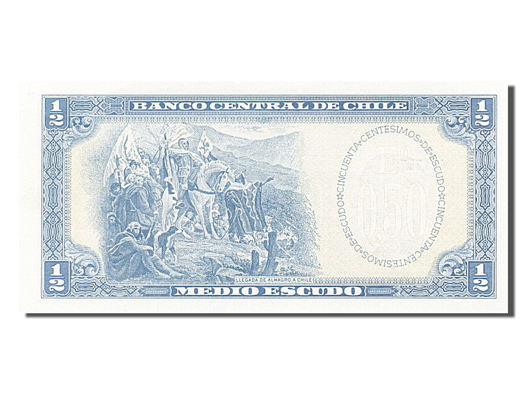 Billet, Chile, 1/2 Escudo, 1962, NEUF