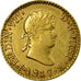 Monnaie, Espagne, Ferdinand VII, 1/2 Escudo, 1817, Madrid, TTB, Or, KM:492