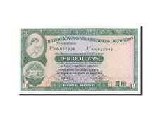 Banknot, Hong Kong, 10 Dollars, 1975, 1975-03-31, KM:182g, UNC(65-70)