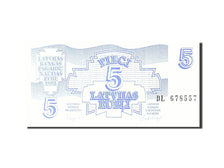 Lettonie, 5 Rubli, type 1992
