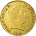 Monnaie, Espagne, Ferdinand VII, 80 Reales, 1822, Madrid, TB+, Or, KM:564.2