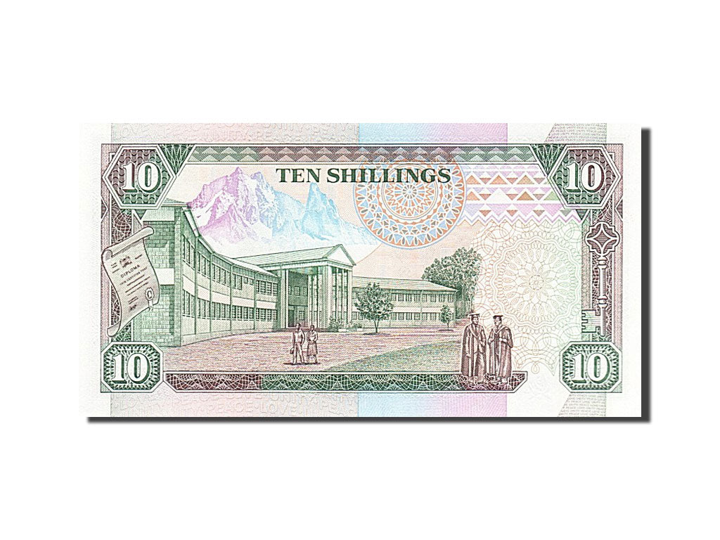 Kenya, 10 Shillings, 1991, 1991-07-01, FDS