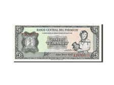 Banknote, Paraguay, 5 Guaranies, 1952, UNC(65-70)