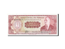 Banknote, Paraguay, 10 Guaranies, 1952, UNC(65-70)