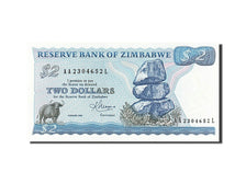 Zimbabwe, 2 Dollars, 1983, FDS