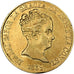 Coin, Spain, Isabel II, 80 Reales, 1839, Barcelone, EF(40-45), Gold, KM:578.1