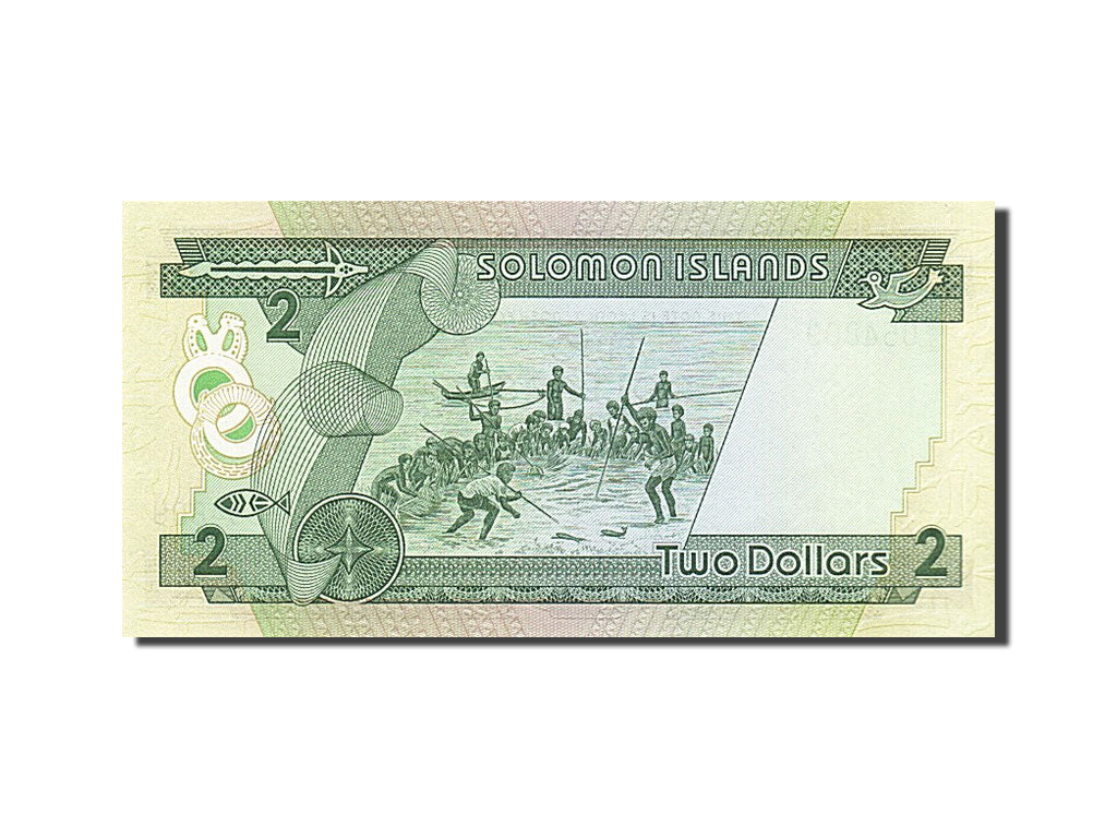 Solomon Islands, 2 Dollars, 1997, KM #18, UNC(65-70), B/2 054809