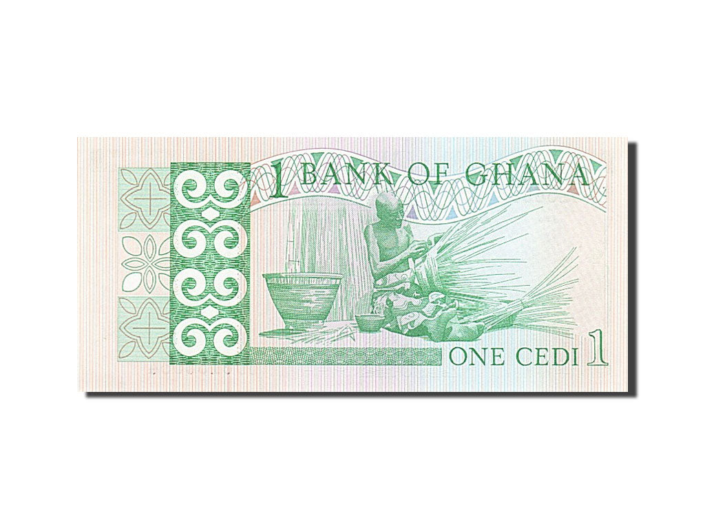 Ghana, 1 Cedi, 1982, KM #17b, 1982-03-06, UNC(65-70), BD 6138554