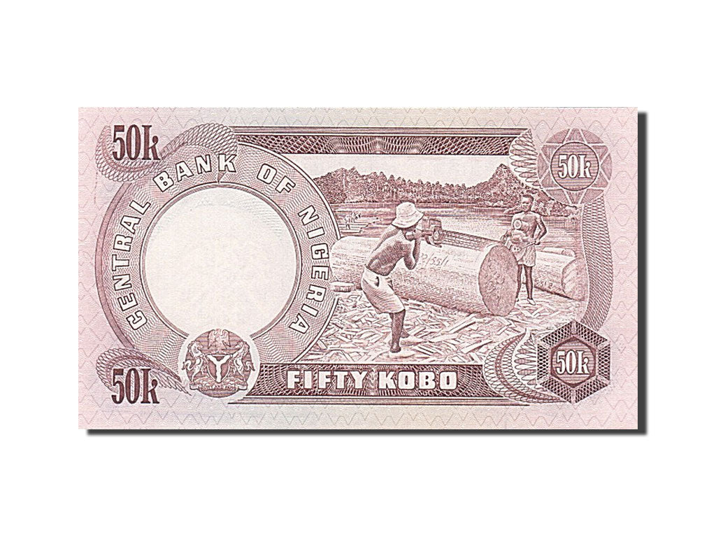 Nigeria, 50 Kobo, 1973, KM #14g, UNC(65-70), M/74 317234