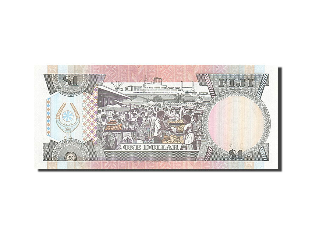 Fiji, 1 Dollar, 1987, KM #86a, UNC(65-70), D/22541010