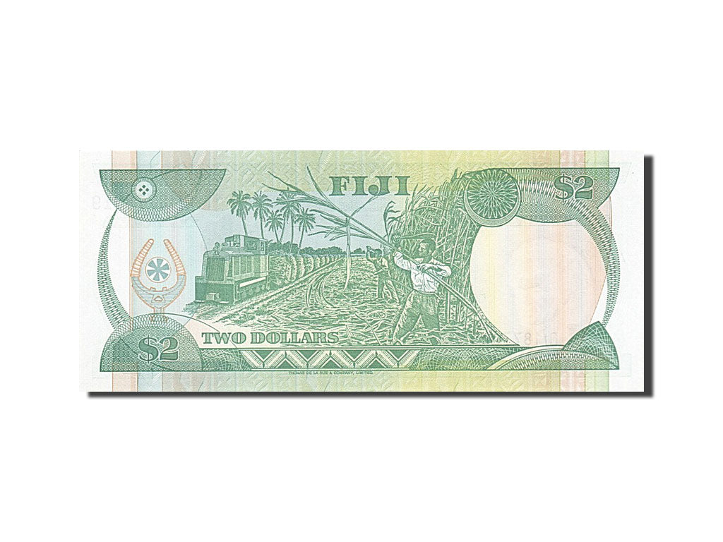 Fiji, 2 Dollars, 1988, KM #87a, UNC(65-70), D/18778419