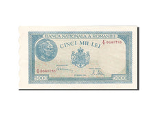 Romania, 5000 Lei, 1945, KM #56a, 1945-12-20, UNC(65-70), 0640788