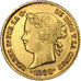 PHILIPPINES, 4 Pesos, 1868, KM #144, AU(50-53), Gold, 6.79