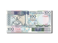 Banknote, Somalia, 100 Shilin = 100 Shillings, 1989, 1982-12-30, UNC(65-70)