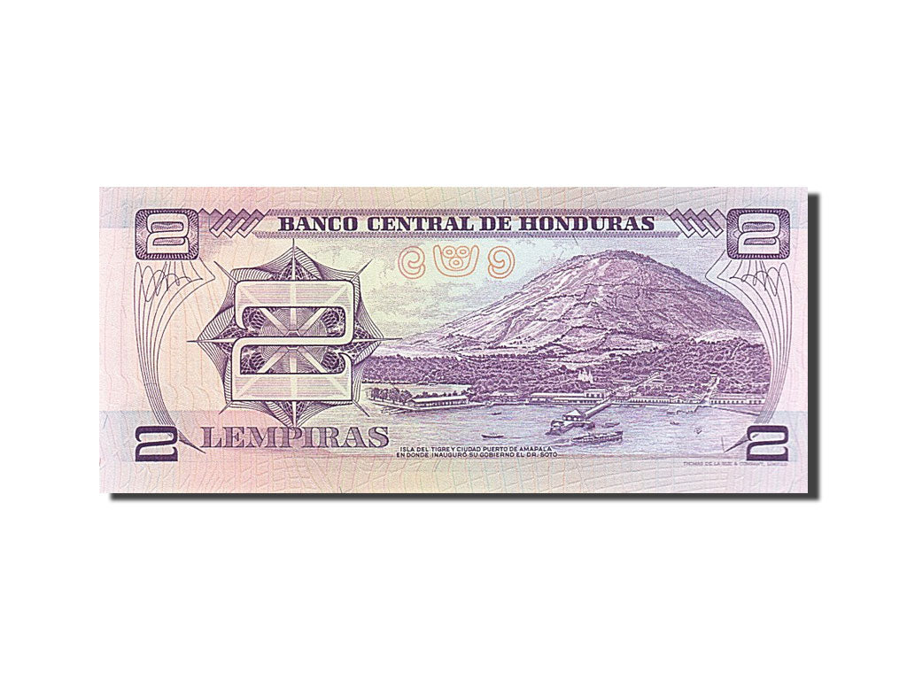Billet, Honduras, 2 Lempiras, 1976, 1976-09-23, NEUF