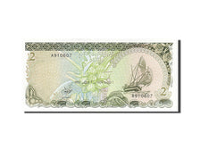 Banknote, Maldives, 2 Rufiyaa, 1983, 1983-10-07, UNC(65-70)