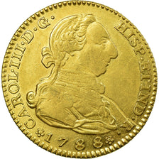 Münze, Spanien, Charles III, 2 Escudos, 1788, Madrid, SS, Gold, KM:417.1a