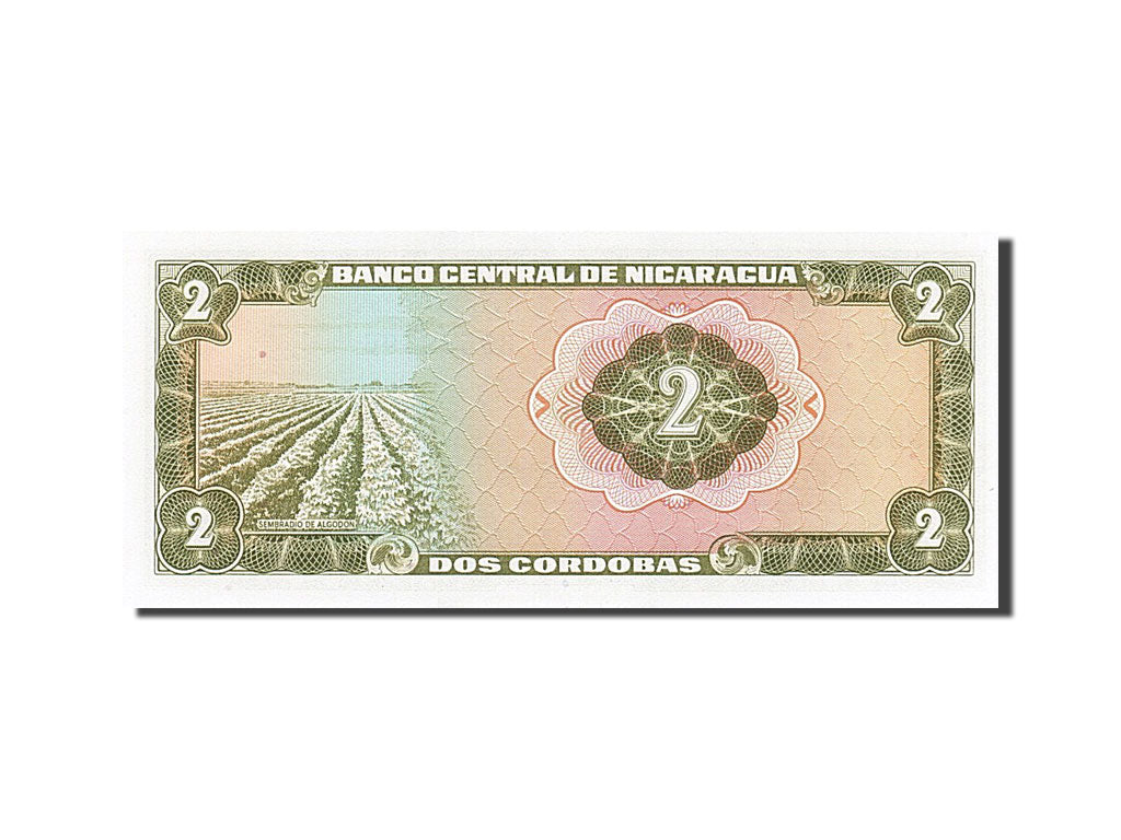 Banknote, Nicaragua, 2 Cordobas, 1972, UNC(65-70)