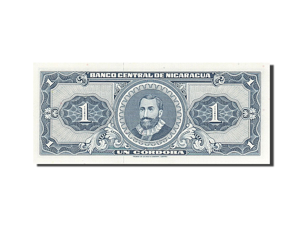 Banknote, Nicaragua, 1 Cordoba, 1968, UNC(65-70)