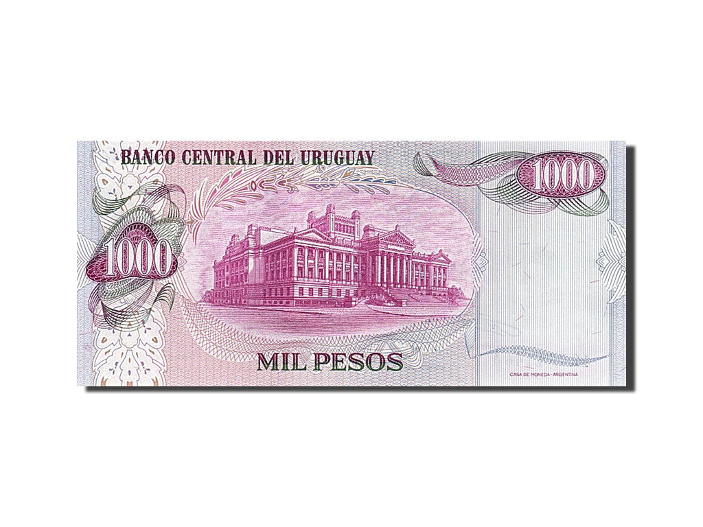 Banknote, Uruguay, 1000 Pesos, 1974, UNC(65-70)