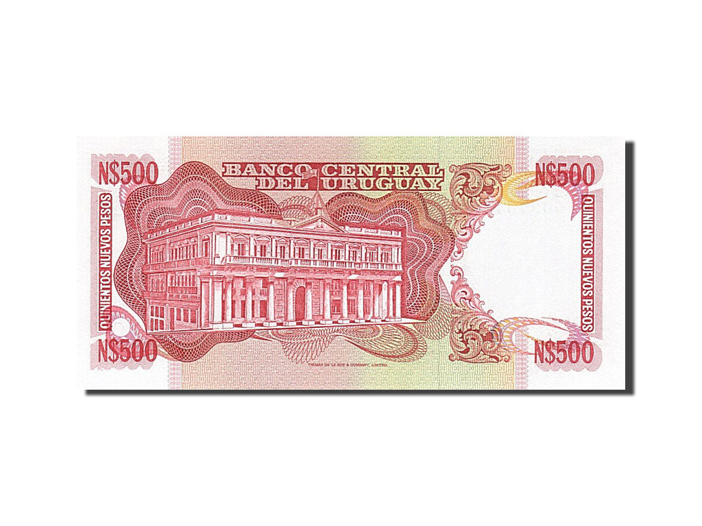 Uruguay, 500 Nuevos Pesos, 1978, KM #63b, UNC(65-70), 00370459