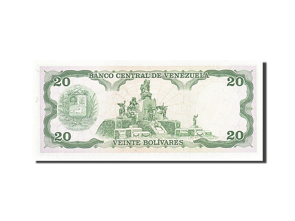 Billet, Venezuela, 20 Bolivares, 1989, 1989-09-07, NEUF