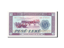 Albania, 5 Lekë, 1976, KM #42s3, UNC(65-70), SX 079929