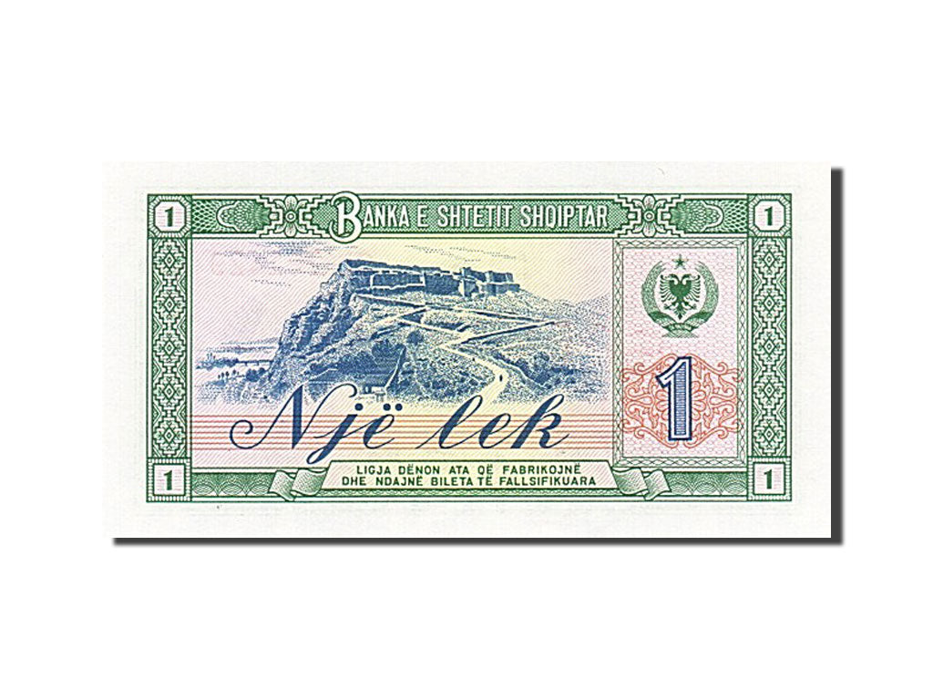 Banconote, Albania, 1 Lek, 1976, FDS