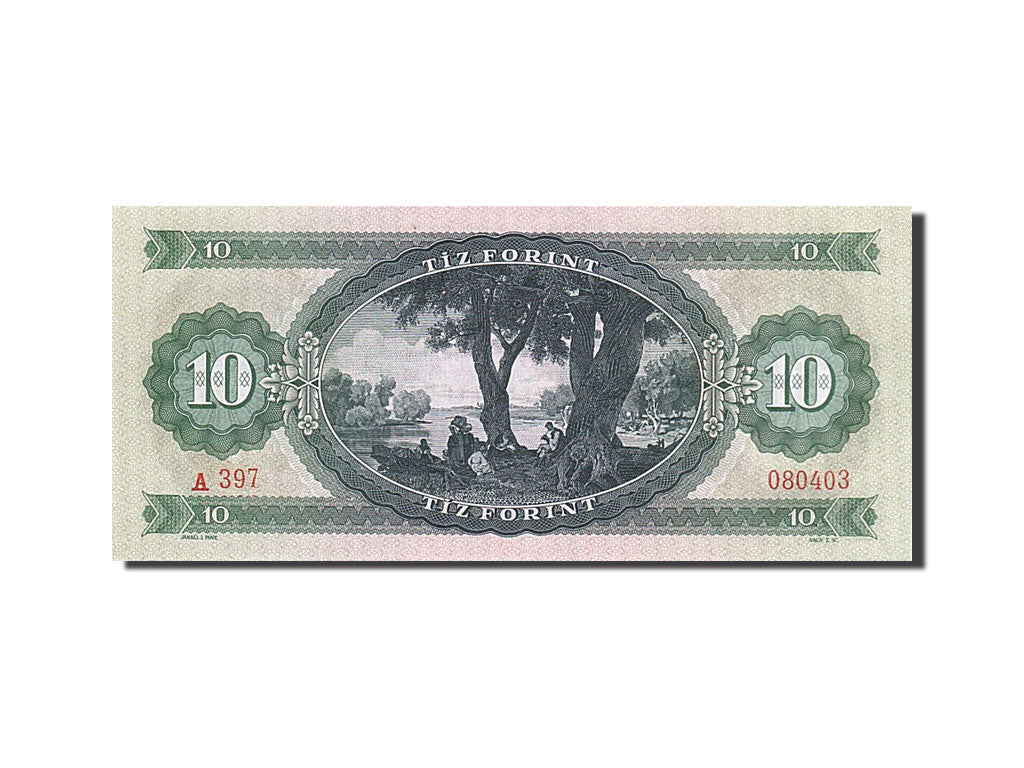 Hungary, 10 Forint, 1969, KM #168d, 1969-06-30, UNC(65-70), A 397