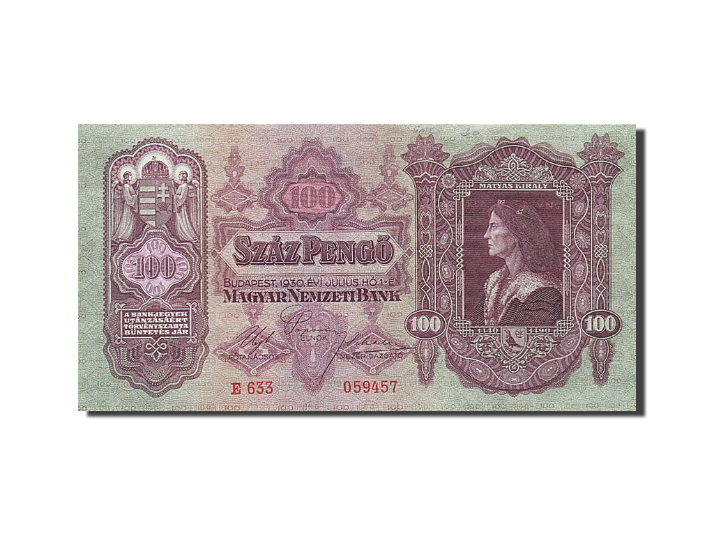 Banknote, Hungary, 100 Pengö, 1930, UNC(65-70)