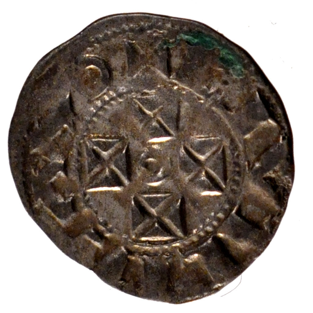 FRANCE, Denarius, AU(50-53), Silver, Boudeau #462, 0.76