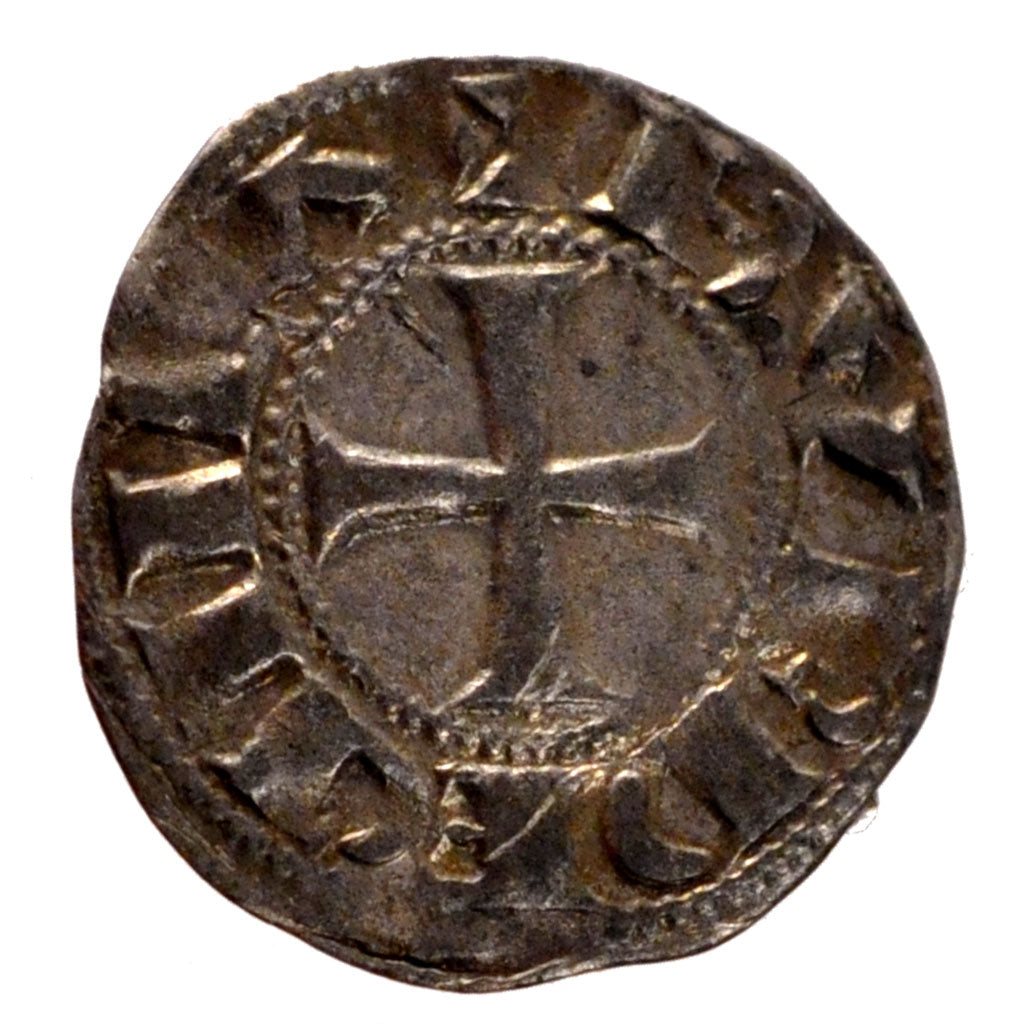 FRANCE, Denarius, AU(50-53), Silver, Boudeau #462, 0.76