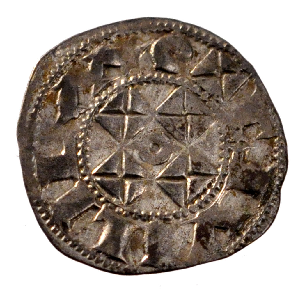 FRANCE, Denarius, AU(50-53), Silver, Boudeau #462, 0.96