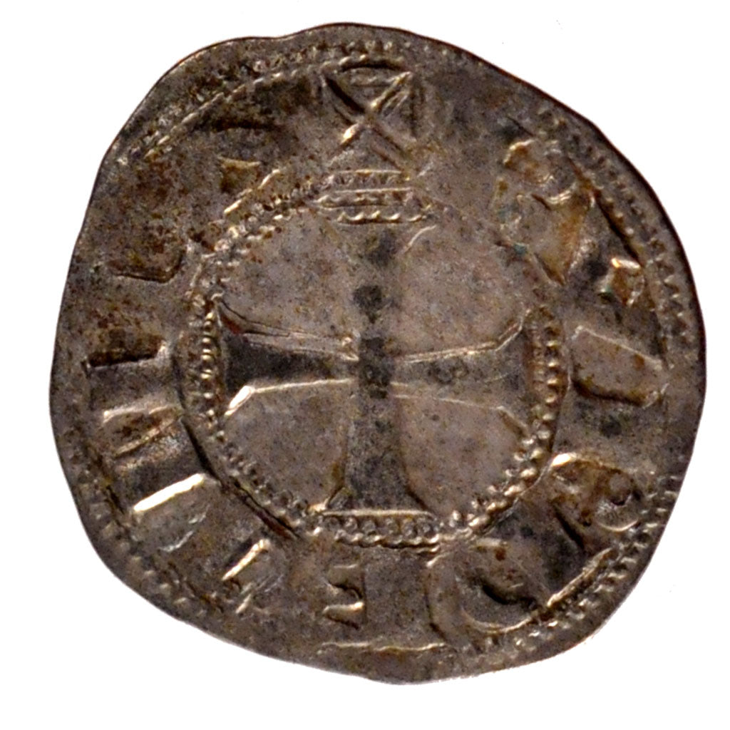 FRANCE, Denarius, AU(50-53), Silver, Boudeau #462, 0.96