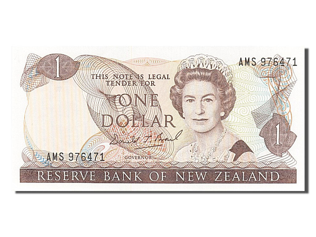 New Zealand, 1 Dollar, 1989, KM #169c, UNC(65-70), AMS 976471