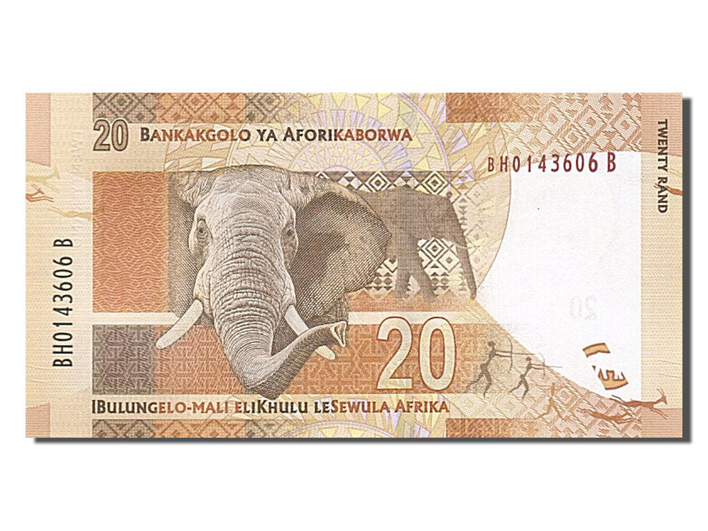 South Africa, 20 Rand, 2012, KM #134, UNC(65-70), BH0143606B