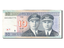 Lituanie, 10 Litu, type S. Darius et S. Girenas