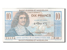 Saint Pierre et Miquelon, 10 Francs, type Colbert