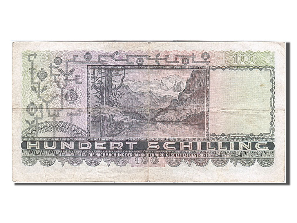 Austria, 100 Schilling, 1947, KM #124, 1947-01-02, VF(20-25), 194569