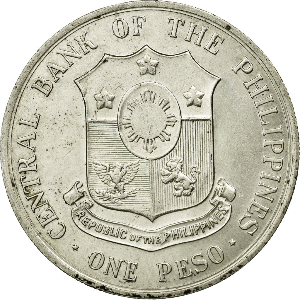 Moneta, Filippine, Peso, 1964, SPL-, Argento, KM:194