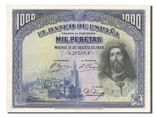 Spain, 1000 Pesetas, 1928, KM #78a, 1928-08-15, UNC(60-62), 1203684