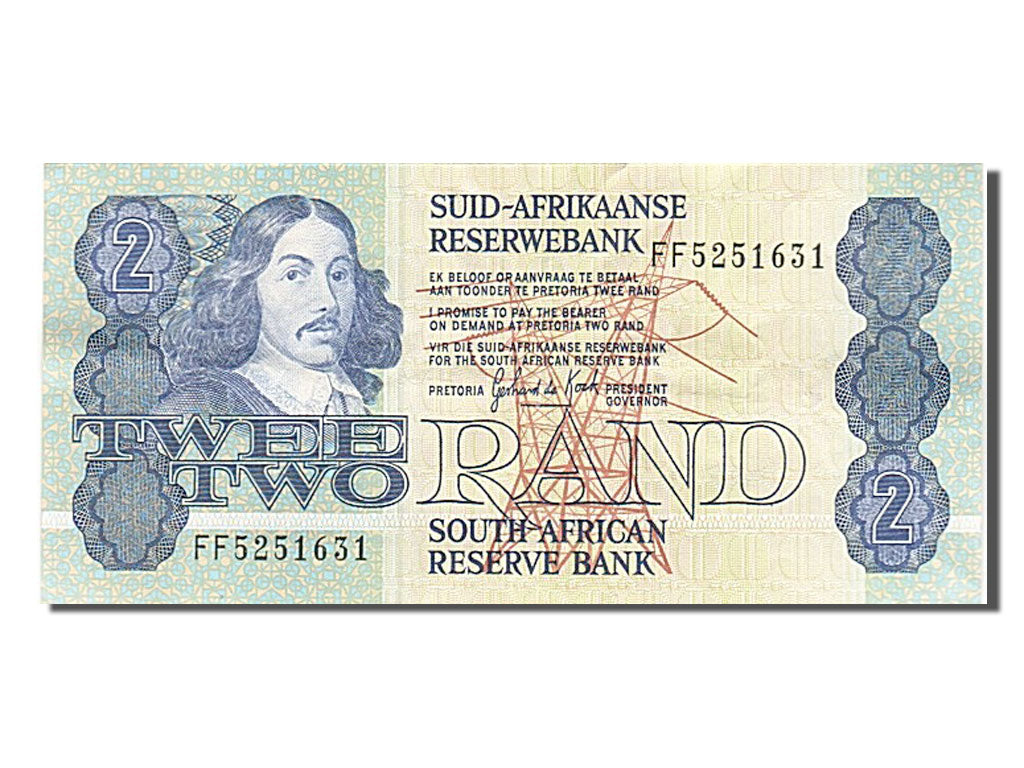 South Africa, 2 Rand, 1981, KM #118c, AU(50-53), FF5251631