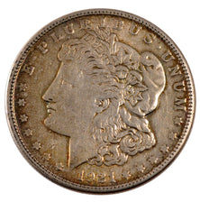 UNITED STATES, Morgan Dollar, Dollar, 1921, U.S. Mint, KM #110, EF(40-45),...
