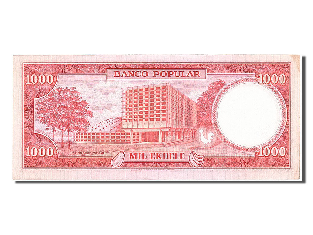 Banknote, Equatorial Guinea, 1000 Ekuele, 1975, 1975-07-07, UNC(63)