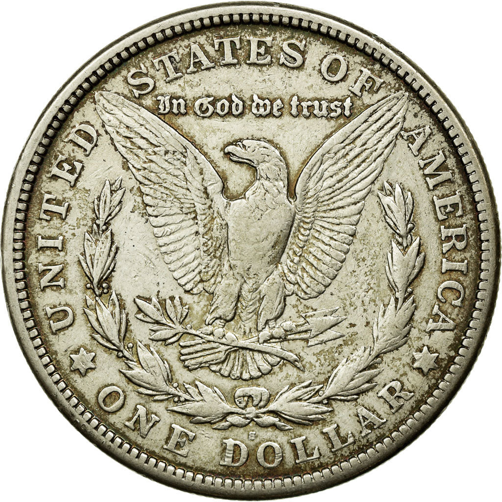 Coin, United States, Morgan Dollar, Dollar, 1921, U.S. Mint, San Francisco