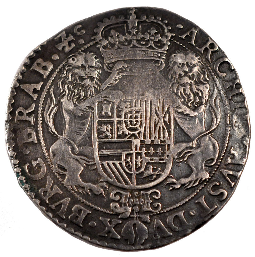 Belgium, Ducaton, 1634, Anvers, KM #56.1, EF(40-45), Silver, 32.24