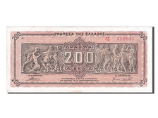 Banknote, Greece, 200,000,000 Drachmai, 1944, AU(55-58)