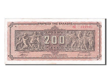 Billet, Grèce, 200,000,000 Drachmai, 1944, SUP