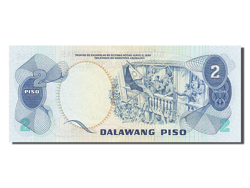 Philippines, 2 Piso, 1978, KM #159a, UNC(63), FH 294766